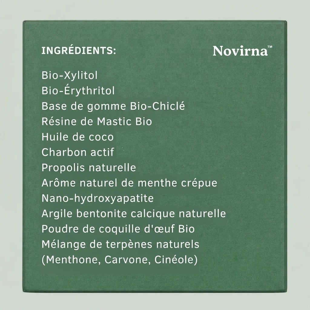 Novirna™ - Chewing-gum reminéralisant