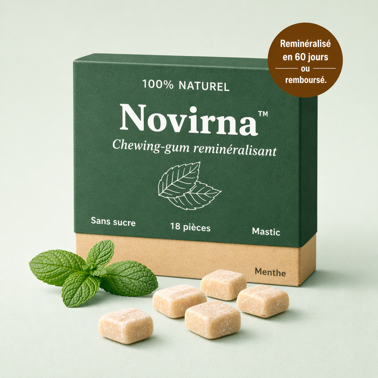 Novirna™ - Chewing-gum reminéralisant